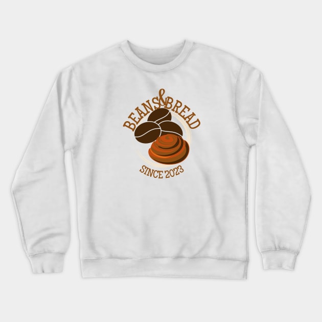 Beans & Bread from Accidental Lovers book series Crewneck Sweatshirt by Nerdy Romantics Fan Shop